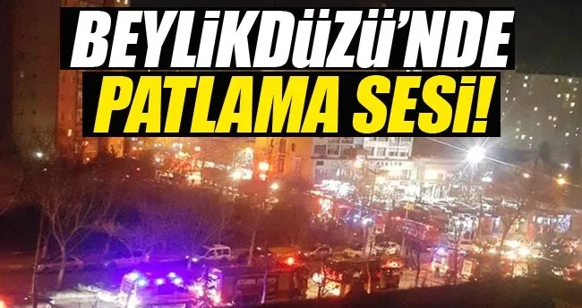 İstanbul Beylikdüzü’nde patlama sesi!