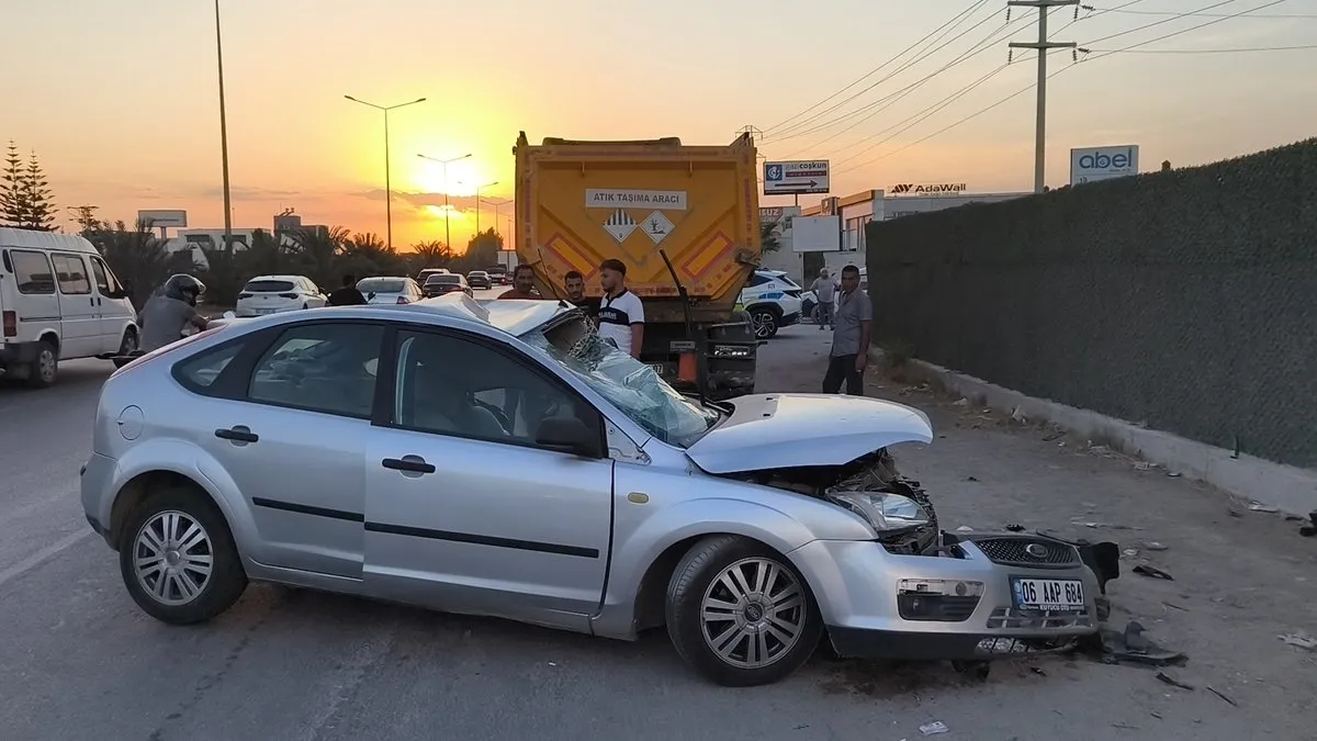 Adana’da feci kaza! 2 ölü