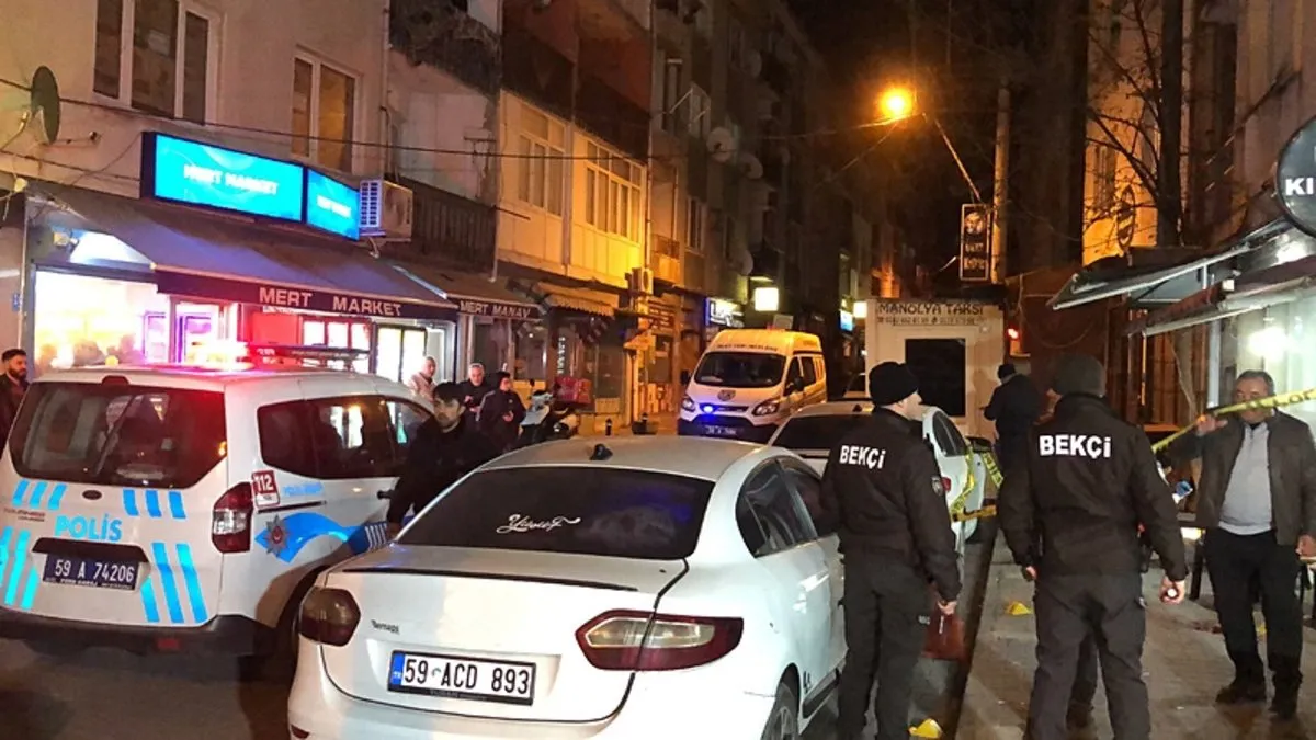 Tekirdağ’da kahvehaneye silahlı saldırı!