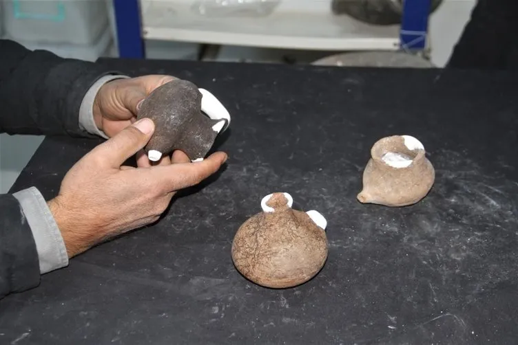 Norik Höyük’te 4 bin 500 yıllık biberonlar bulundu