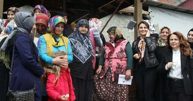 Köylü kadınları kanser hakkın bilgilendirildi