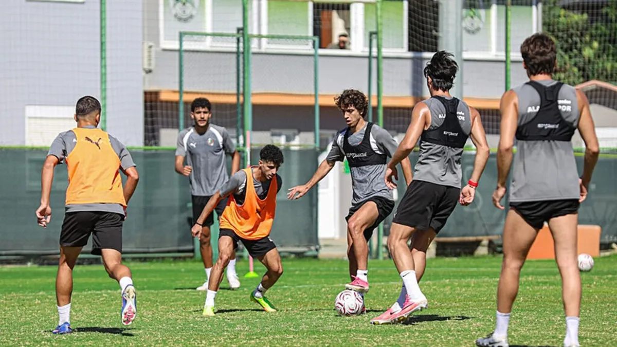 Alanyaspor, Kocaelispor maçı hazırlıklarına başladı