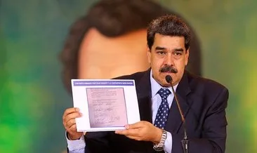 ABD ile Guaido arasındaki anlaşma deşifre oldu! Maduro gizli belgeleri açıkladı