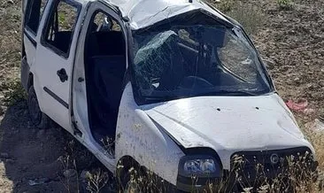 Kayseri’de hafif ticari araç şarampole devrildi: Ölü ve yaralılar var #kayseri