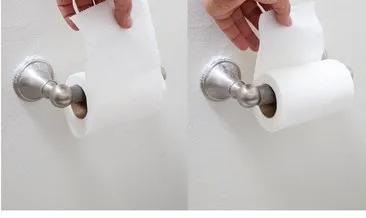 Kişiliğinizin yansıması! Tuvalet kağıdını böyle asıyorsanız…
