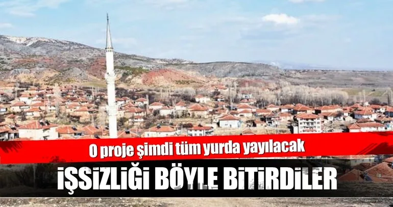 İşsizliği böyle bitirdiler