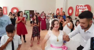 Down sendromlu Rabia’ya damatsız düğün