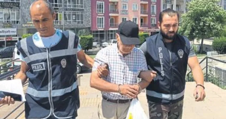 74 yaşındaki yaşlı hırsız yakalandı