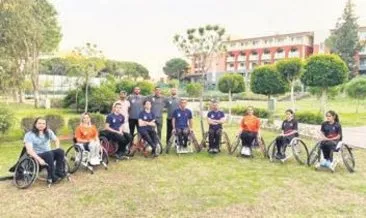 Tekerleklı sandalye tenis milli takımı’na önemli destek