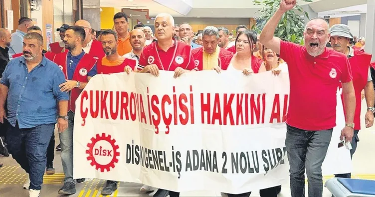 Çukurova da eylemde