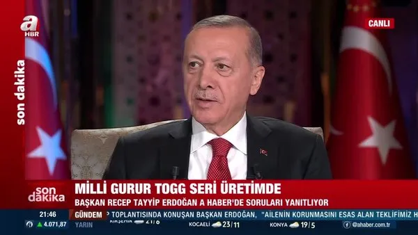 Başkan Erdoğan'dan Kılıçdaroğlu'na TOGG tepkisi: İşte fabrika, işte otomobil! | Video