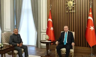 Başkan Erdoğan, Tataristan Cumhurbaşkanı Minnihanov ile görüştü
