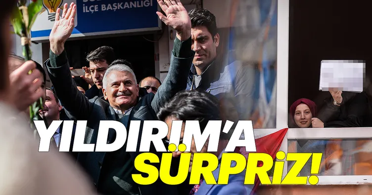 Öğrencilerden Binali Yıldırım’a sürpriz