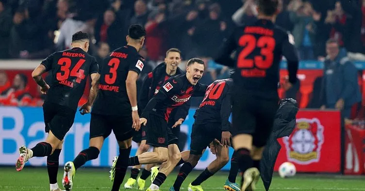 Avrupa’nın 5 büyük liginde tek namağlup Leverkusen