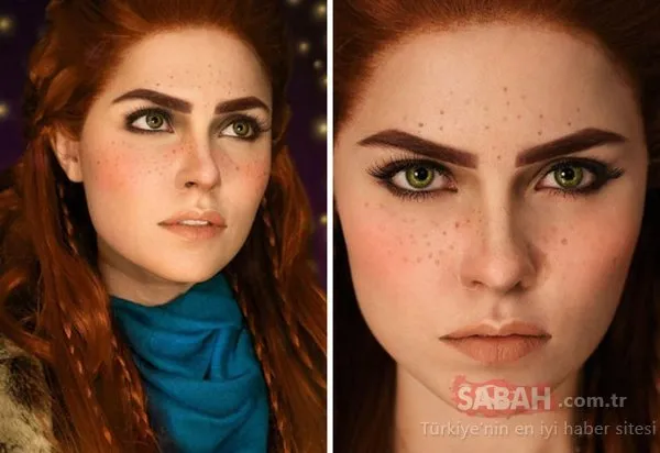 Genç kadın kendini öyle bir hale getirdi ki...