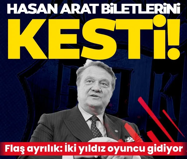 Beşiktaş’tan şok ayrılıklar! İki yıldız oyuncunun bileti kesildi...