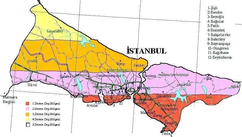 Türkiye'nin deprem haritası - Galeri - Türkiye - 16 Şubat ...