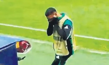 Islık sesine dayanamadı!