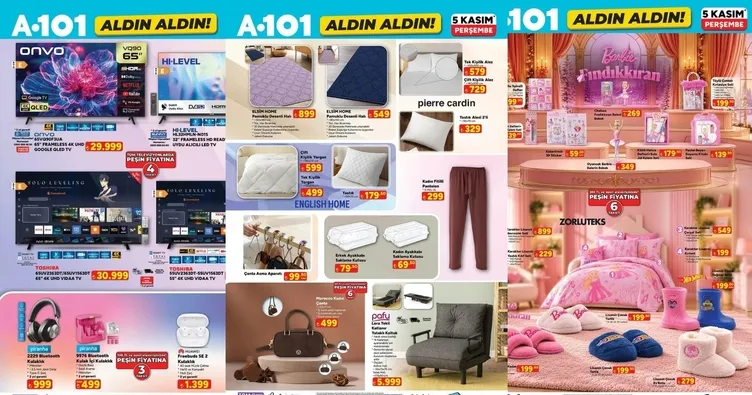 A101 aktüel 5 Kasım kataloğu! A101 aktüel indirimlerinde: buharlı kırışık giderici, halı yıkama makinesi