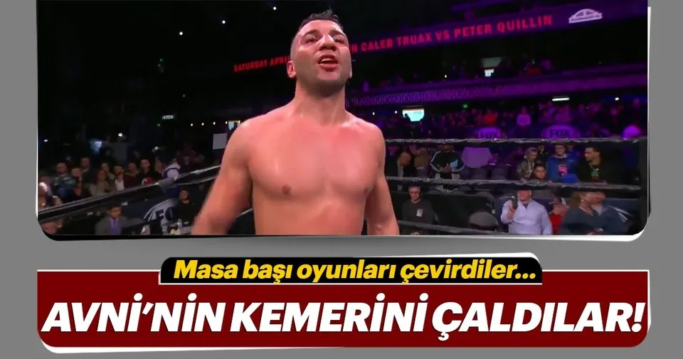 avni yildirim in kemerini caldilar