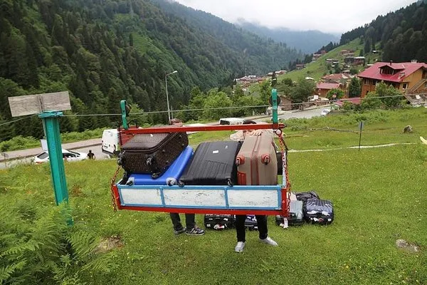 Rize'de bir garip otel!
