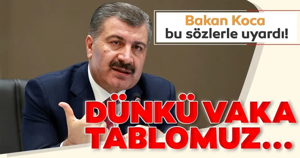 Saglik Bakani Fahrettin Koca Bu Sozlerle Uyardi Son Dakika Haberler