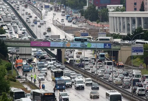 İstanbul'da şiddetli yağış