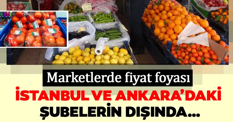 Marketlerde fiyat foyası