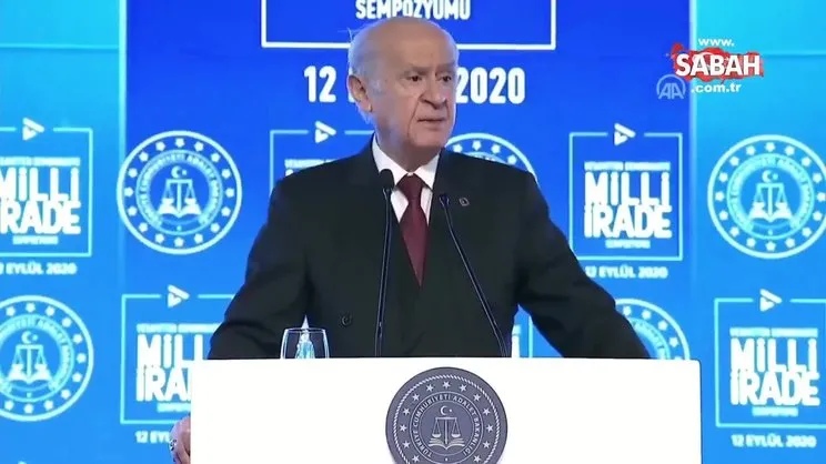 Devlet Bahçeli: