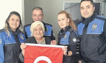 112’den bayrak istedi, polis sürpriz yaptı #burdur