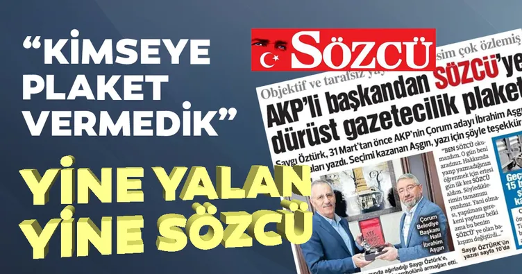 Başkan Aşgın’dan Sözcü’ye yalanlama!