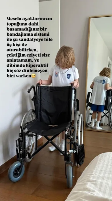 Çektiğim eziyeti anlatamam Ünlü oyuncu Didem Uzel 6 hafta yürüyemeyecek!