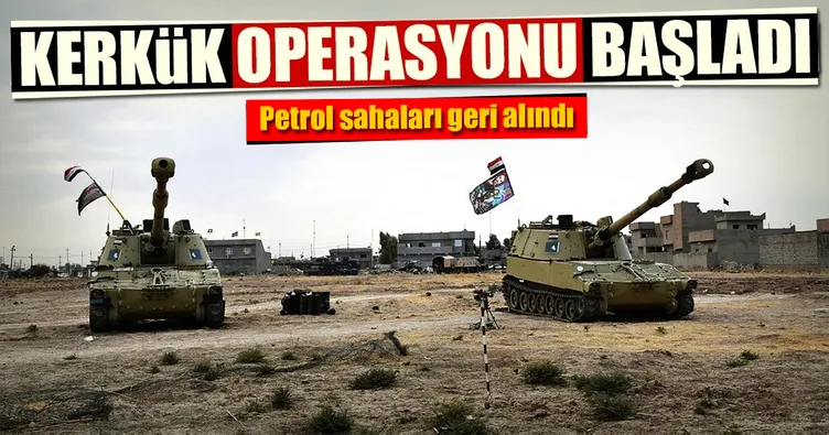 Irak ordusu Kerkük’e operasyon başlattı!