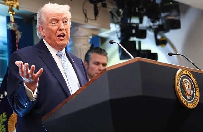 SON DAKİKA | Trump'tan yeni açıklama: İran bir gecede yok edilebilir