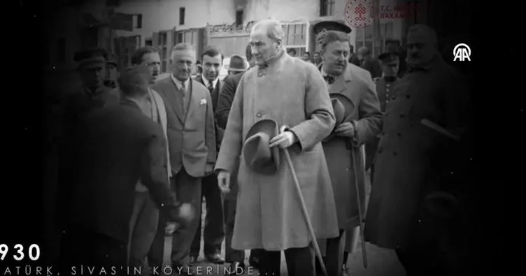 Atatürk’ün yurt gezilerine ilişkin yeni görüntüleri yayımlandı