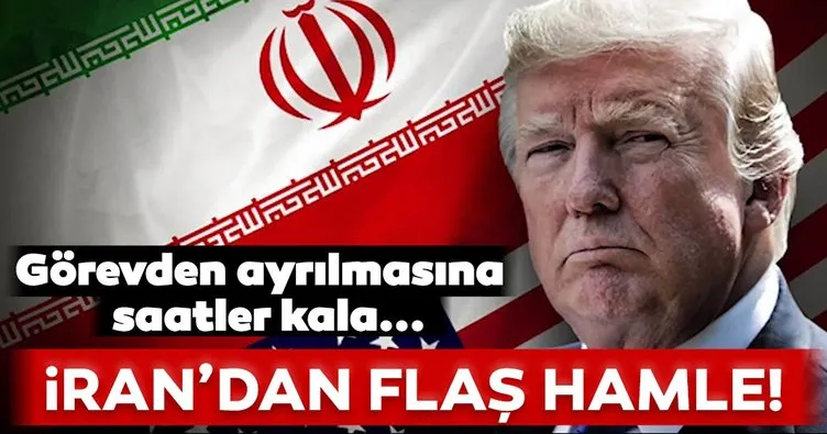 Son dakika: İran’dan flaş hamle! Görevinin son gününde Trump yaptırım listesine alındı
