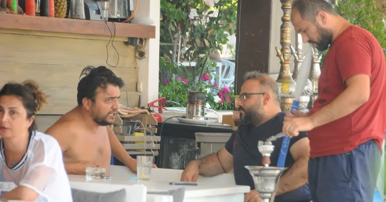 Türkbükü’nde nargile keyfi
