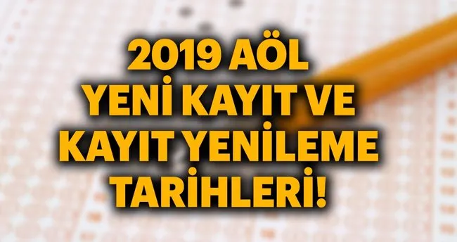 2019 acikogretim lisesi kayit islemleri