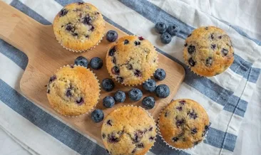 Glutensiz yaban mersinli muffin tarifi