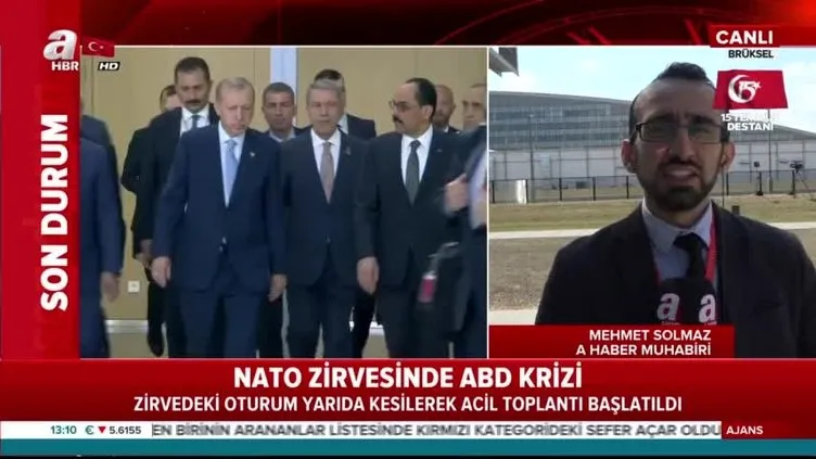 NATO zirvesinde ABD krizi