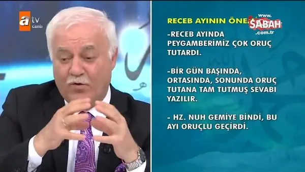 Nihat Hatipoğlu ile Regaib Kandili özel programı Regaip Gecesi Özel Duası | Video