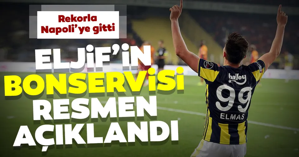 Son Dakika Fenerbahce Eljif Elmas In Bonservisini Acikladi Spor Haberleri