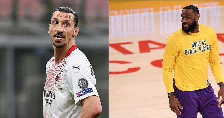 Lebron James'ten Ibrahimovic'e: Zlatan'ın bunları söylemesi komik