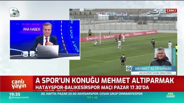 Mehmet Altıparmak: En büyük hedefimiz şampiyon olarak Süper Lig'e çıkmak