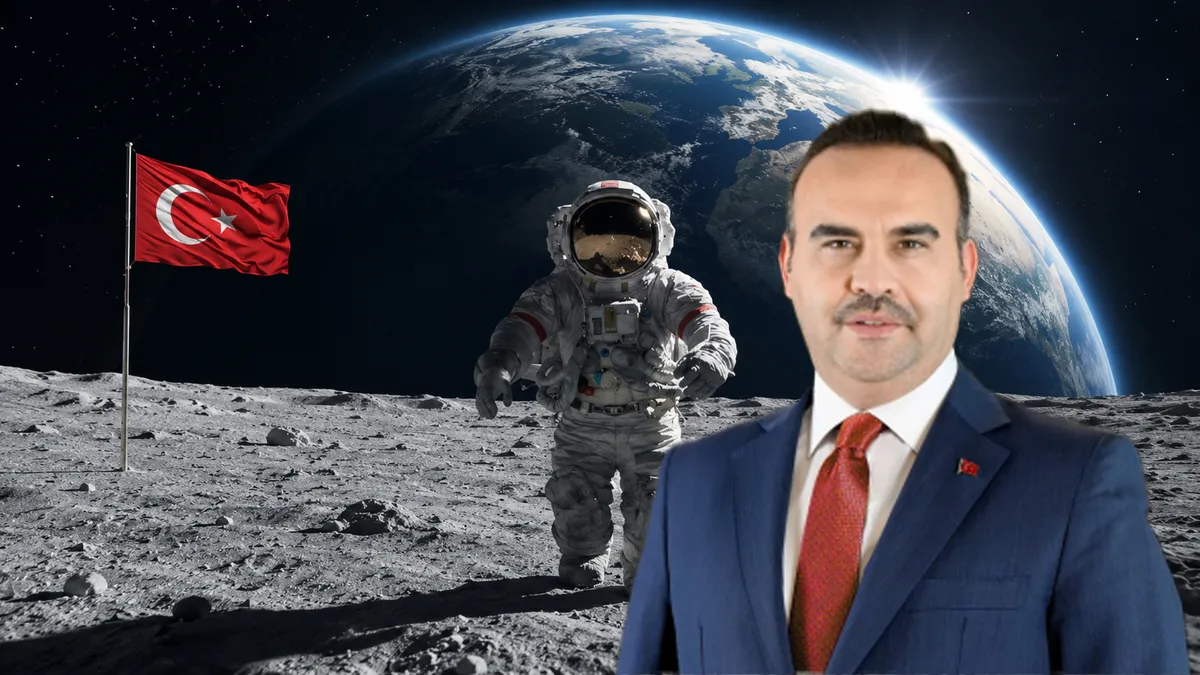 Türkiye’den tarihi uzay hedefi! Bakan Kacır duyurdu: Yerli uzay aracıyla Ay’a gidilecek Türkiye’den tarihi uzay hedefi! Bakan Kacır duyurdu: Yerli uzay aracıyla Ay’a gidilecek