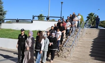 Tekneyle  yurt dışına kaçmaya çalışmışlardı: FETÖ üyeleri adliyeye sevk edildi