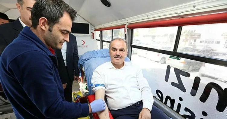 Pamukkale Belediyesi’nden kan bağışı
