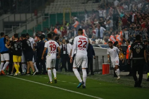 Sakaryaspor - Fatih Karagümrük maçından çarpıcı kareler