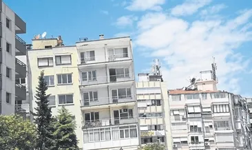 Bostanlı’nın eğik binaları yıkılmadı