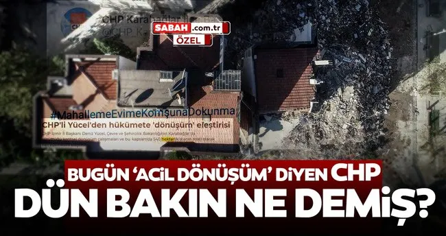 Chp Nin Izmir Teskilatlarinin Kentsel Donusume Karsi Kampanya Yaptigi Ortaya Cikti Son Dakika Haberler